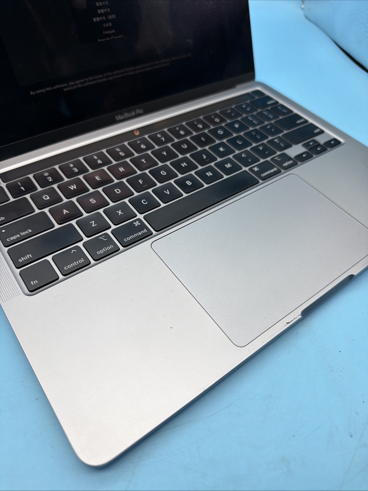 Apple A2289 MacBook Pro 13″ 2020 Chassis + Battery + Screen Parts Repair