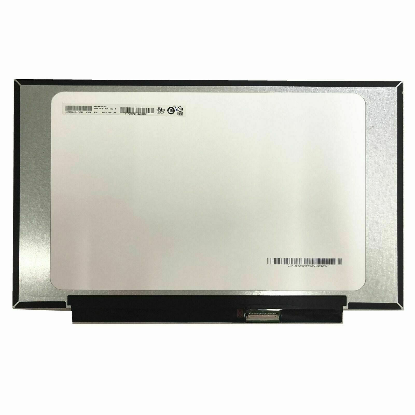 B140XTK02.0 Lcd Touch Screen 14″ FHD 1366×768 40 Pin for Chromebook