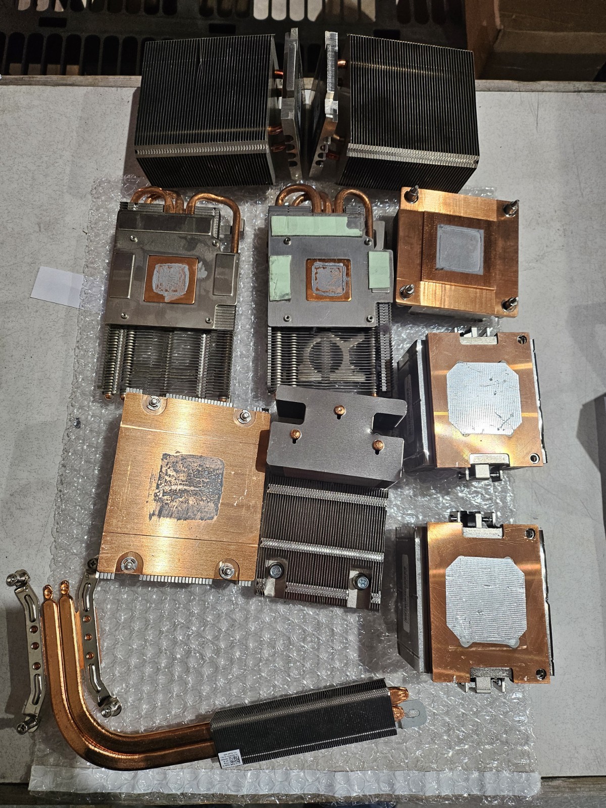 Aluminum / Copper Mixed Heat Sinks 1 Copper 16 Lbs