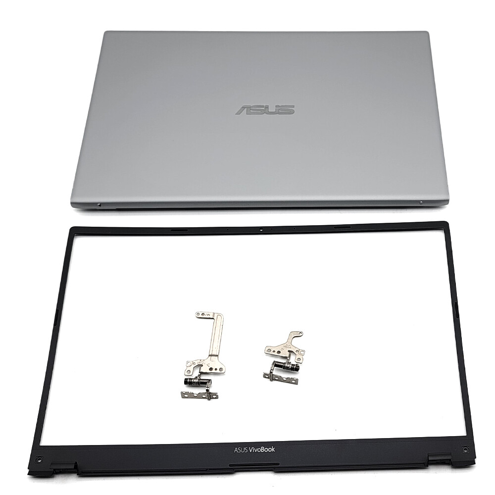Back Cover & Bezel Hinges For ASUS VivoBook X512 X512U F512 V5000F Top Silver US