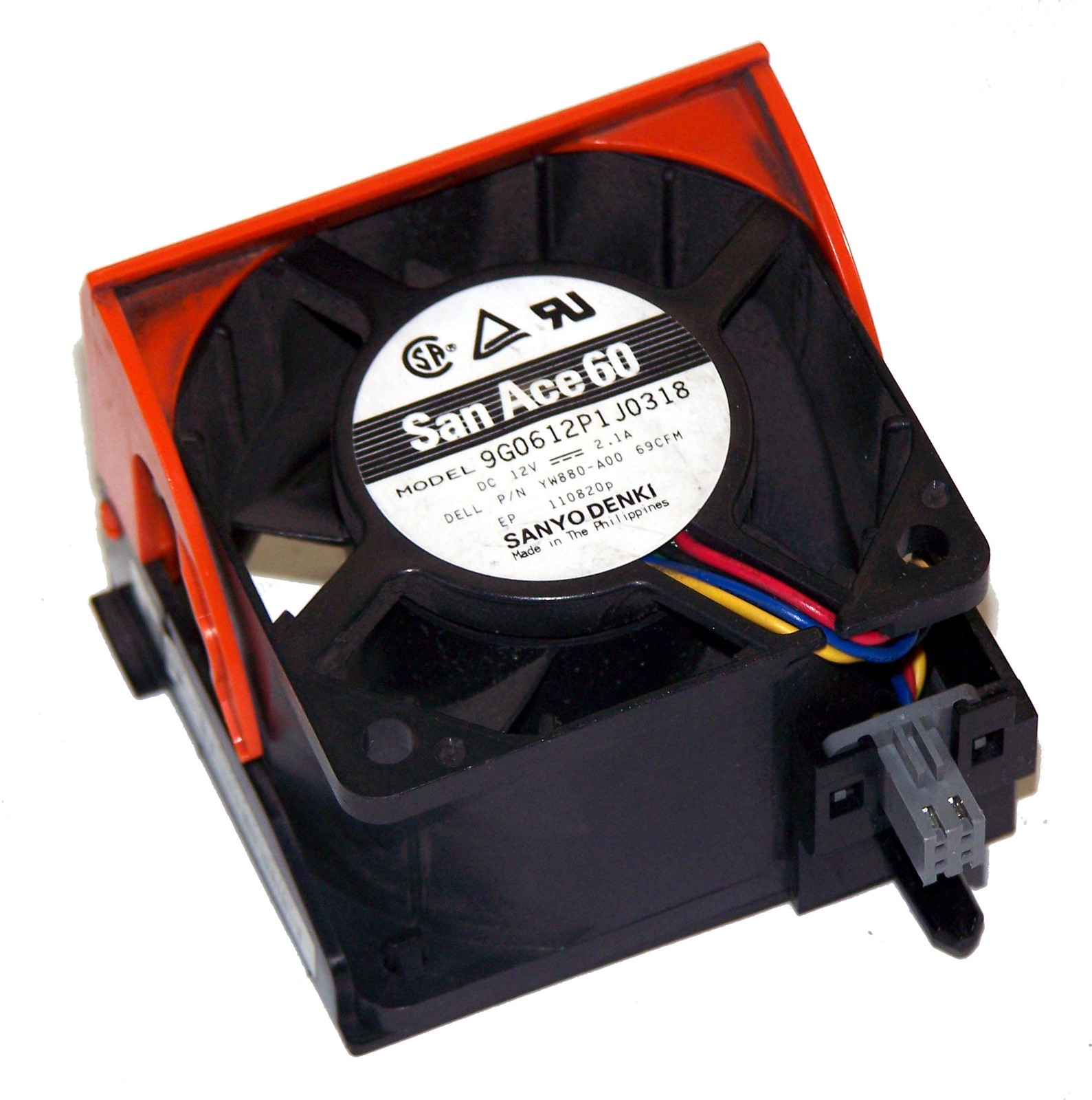 PR272 Dell PowerEdge 2950 Hot Plug Fan W/Bracket