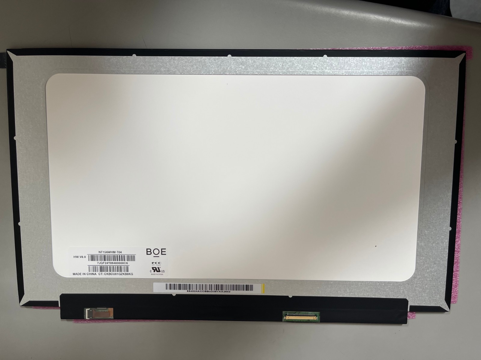 C-Grade NT156WHM-T04 V8.0 fits B156XTK02.0 HW4A (only 4A) LCD Screen HD 40pin