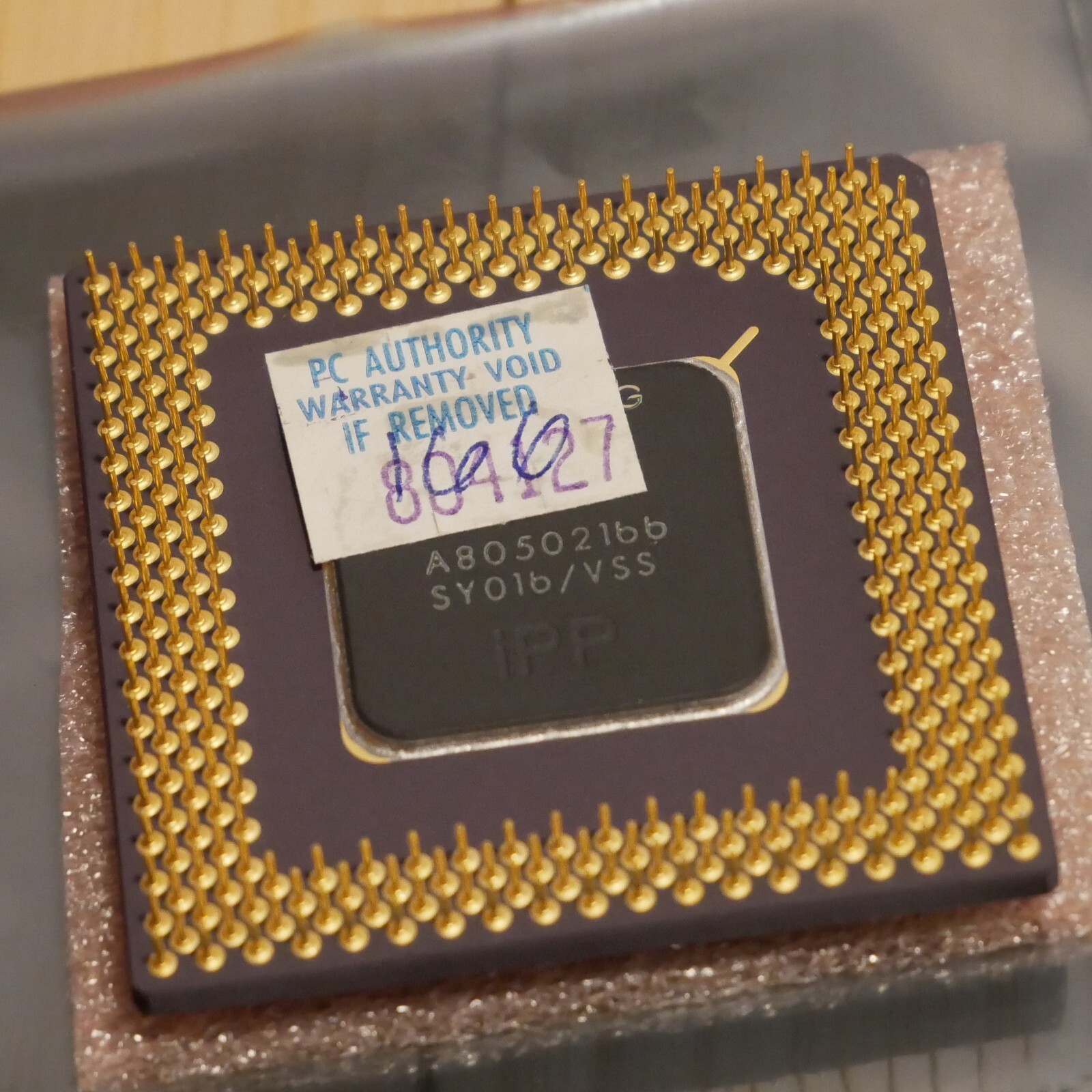 Intel Pentium 166 MHZ P166 x86 CPU Processor A80502166 – Tested & Working 06
