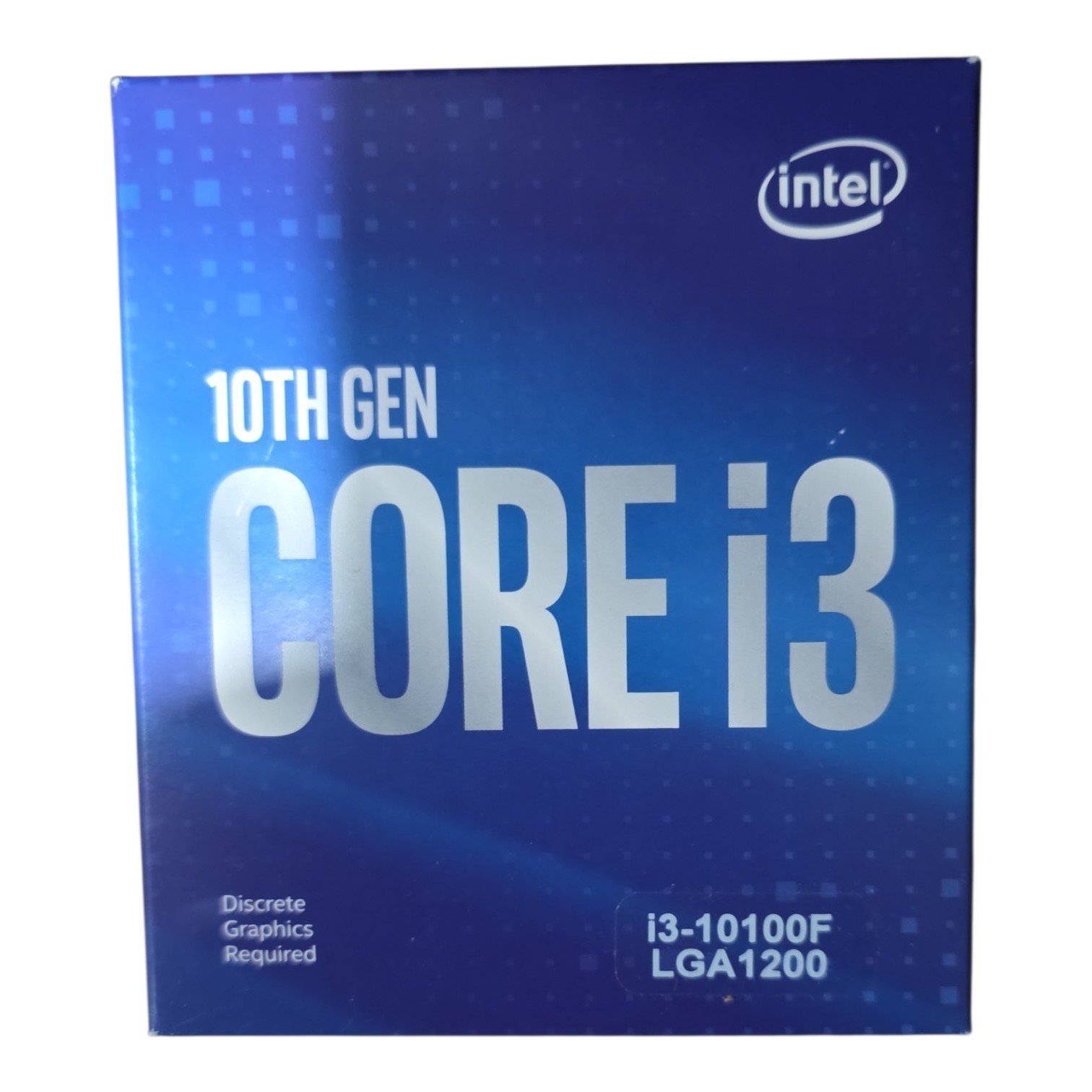 Intel Core i3-10100F Processor (3.6 GHz, 4 Cores, Socket FCLGA1200) – SRH8U