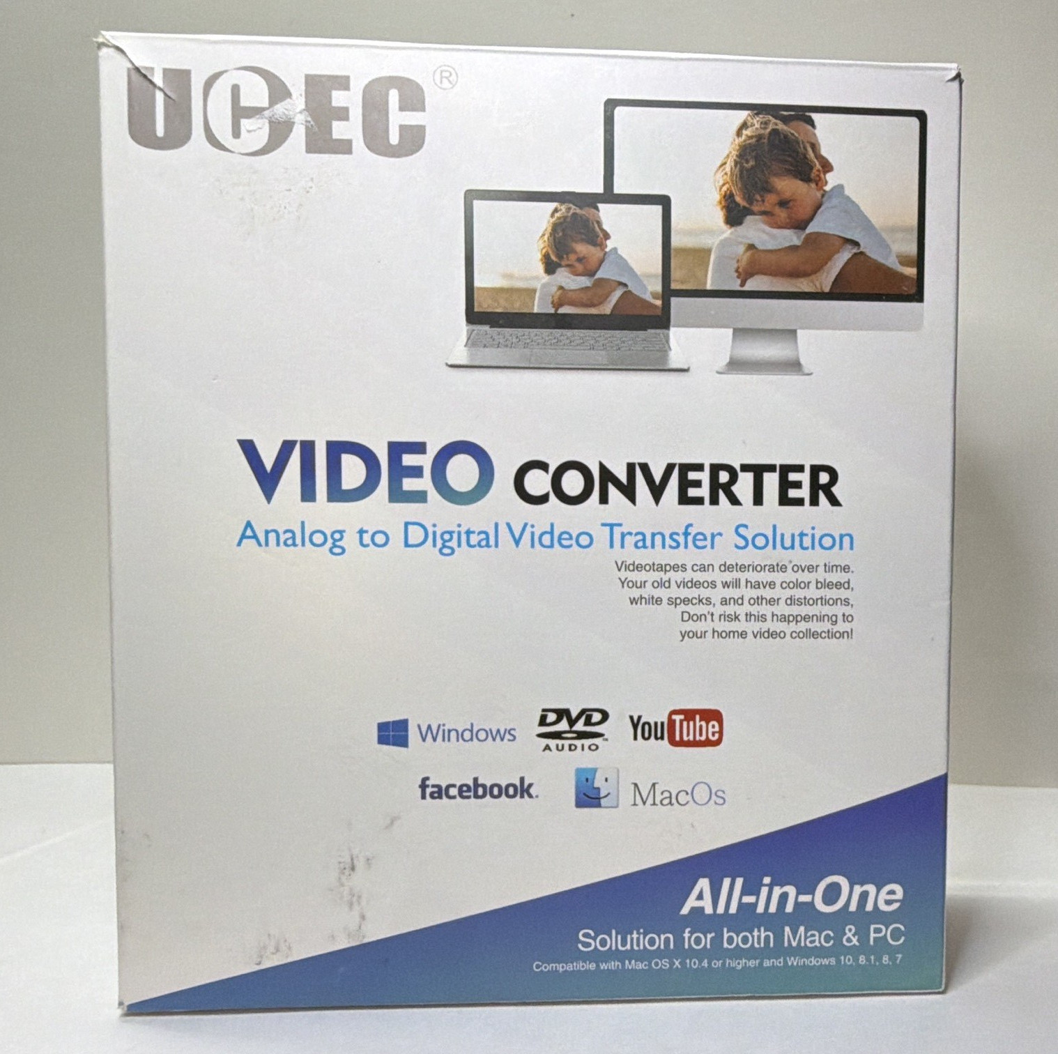 UCEC Video Conversion Suite USB 2.0 Video Capture Analog to Digital RCA Input