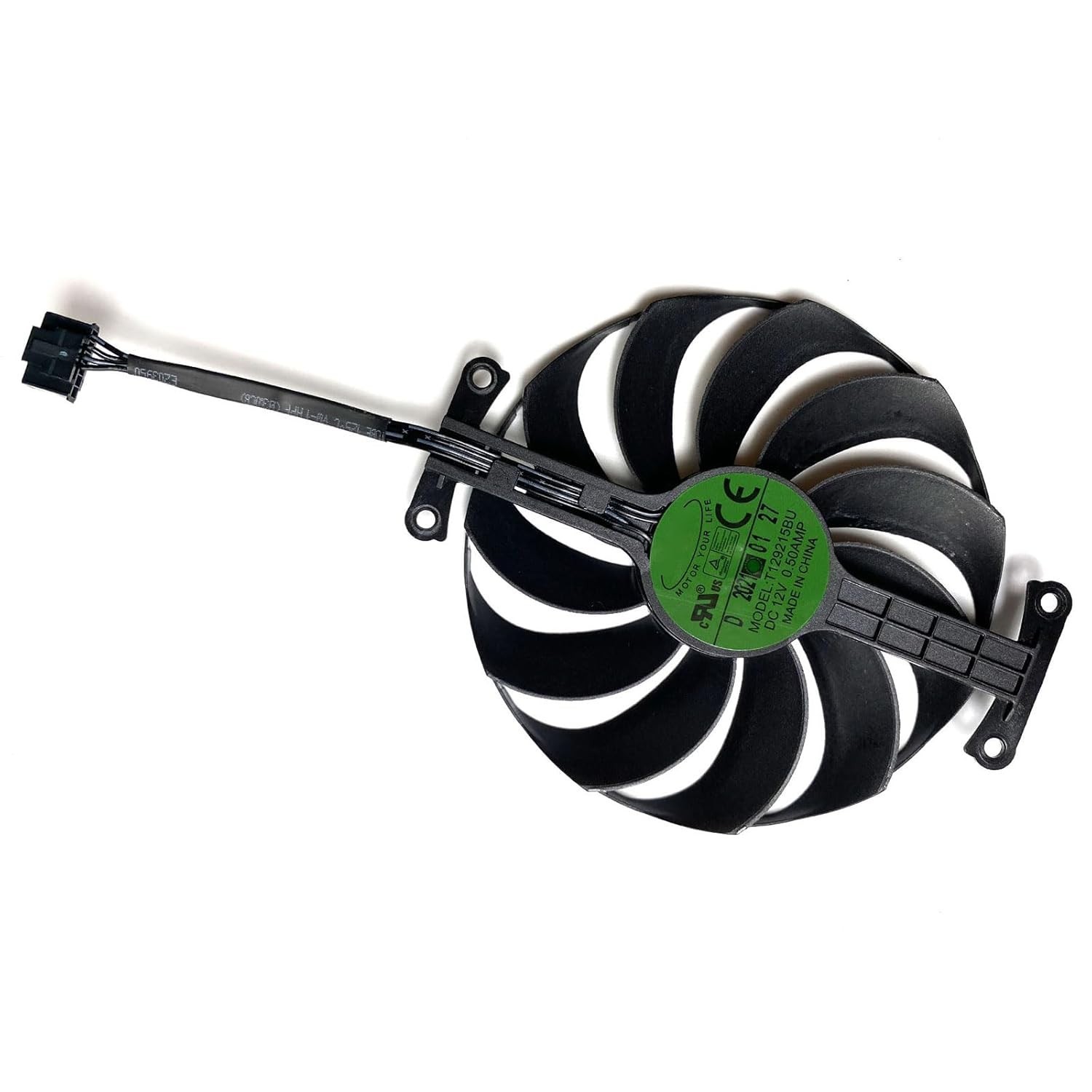 Replacement GPU Fan 95MM 6PIN CF1010U12D for ASUS Phoenix RTX 3060