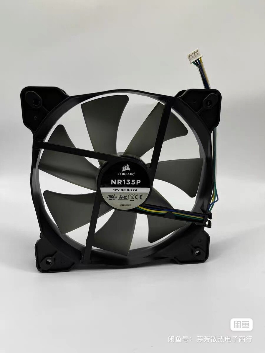 1PCS Corsair NR135P 135mm 25mm 12V 0.22A Silent Case Fan