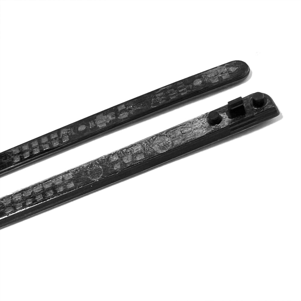 for Dell Latitude 7400 2PCS Bottom Rubber Non-Slip Bumper Feet Strips black