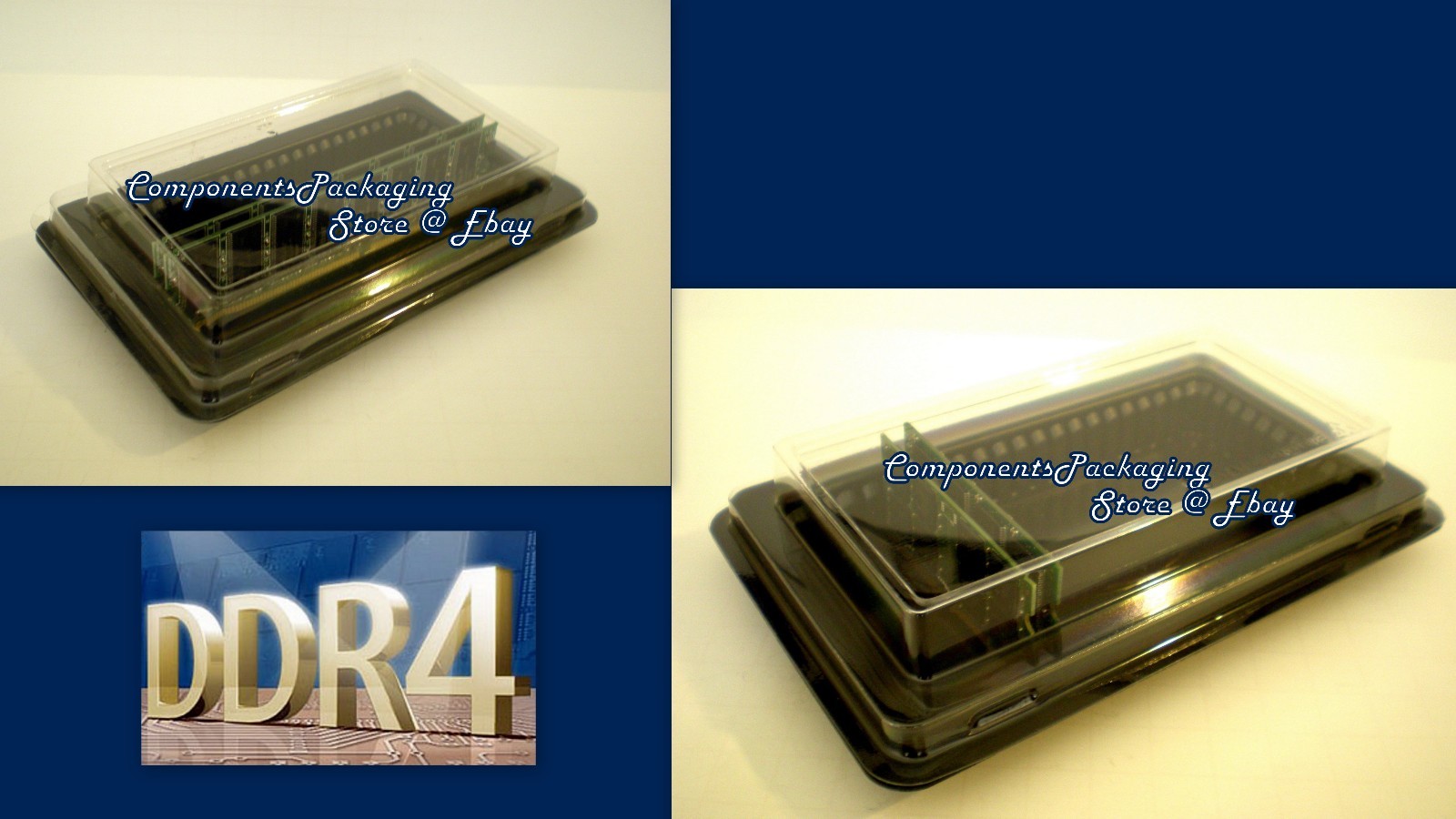Short DIMM DDR4 Memory Tray Case for Laptop Modules – Lot of 5 10 20 45