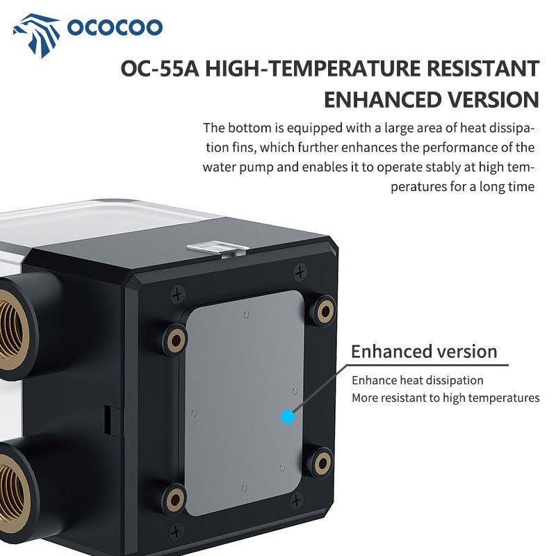 High-Temperature-Resistant Integrated Circulation Pump for DIY Water Cooling