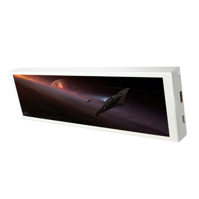 Tall Resolution 1920×480 Touch Observe For Desktop Tailoring Metal Frame Use
