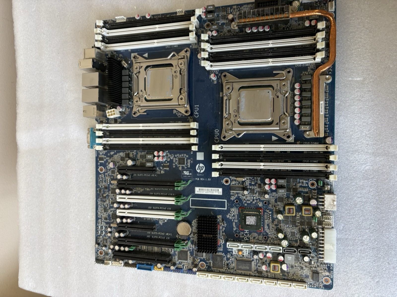 HP Z820 Workstation Motherboard 618266-004 708464-001 708610-001 708610-601