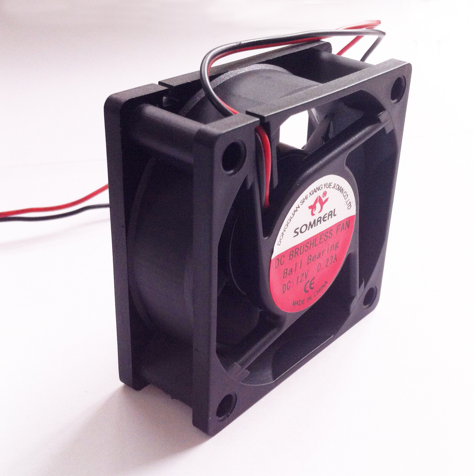 12V DC Fan 2Pin Brushless Computer Cooling Fan Dual Ball Bearing 60x60x25mm New