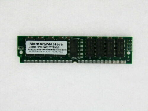32MB FPM MEMORY PARITY 60NS SIMM 72-PIN 5V 8X36
