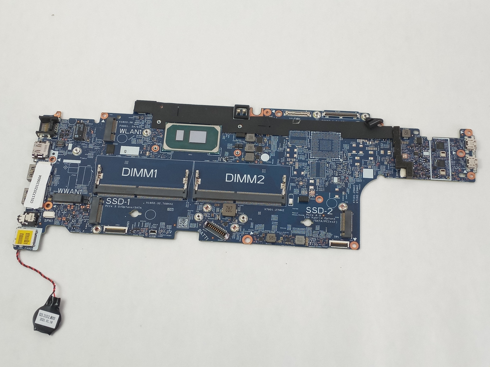 Dell Latitude 5520 63MV5 Intel 2.4 GHz Core i5-1135G7 DDR4 Motherboard