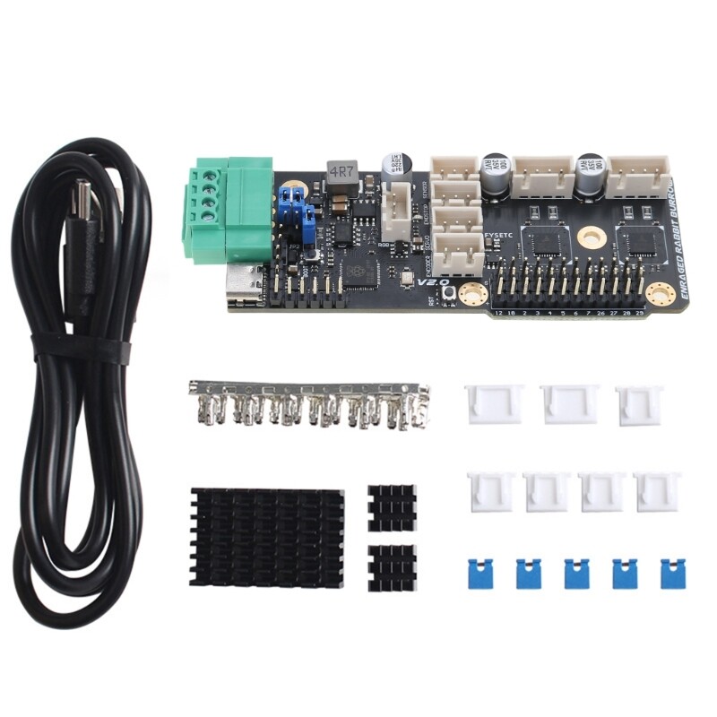ERB V2.0 Multicolor Mainboard Kit RP2040 TMC2209 with CANBUS Interfaces Card