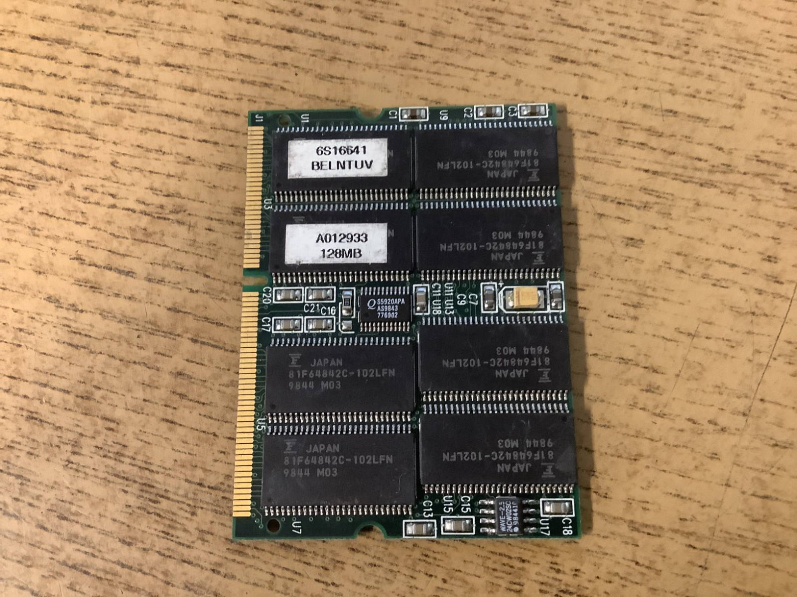 Vintage Laptop RAM Sticks 64mb 128mb 256mb Lot of 26 Used Rare Tested Working
