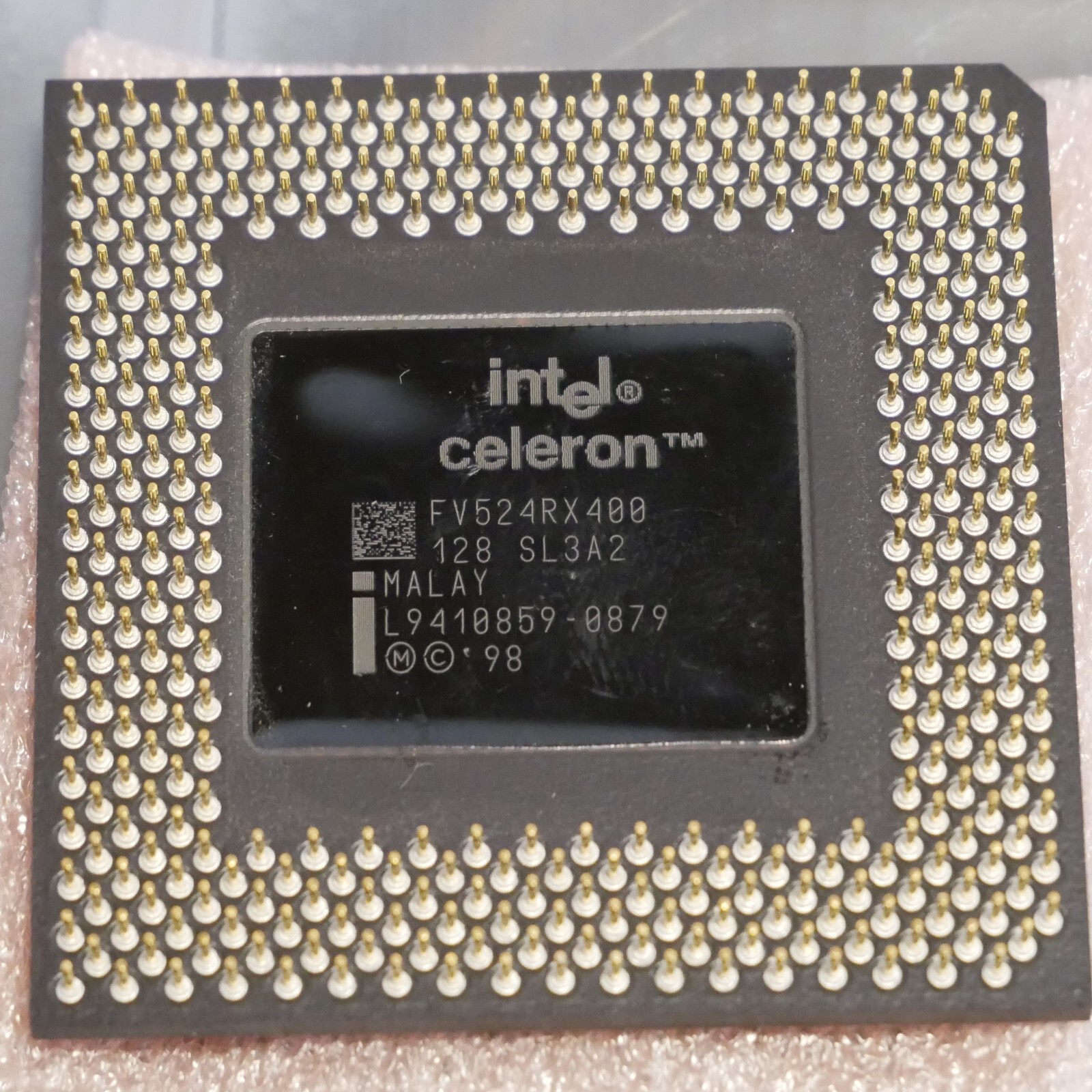 Intel Celeron SL3A2 400mhz 128 FV524RX400 CPU Processor – Tested 04