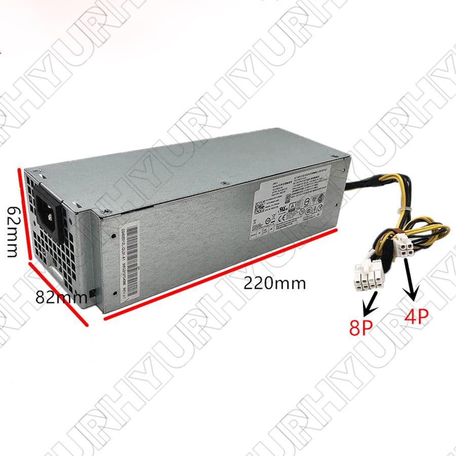 1x 240W Power Supply Unit 8Pin PSU H240EM-00 For 7040 3650 3040 3046 220×82×62mm