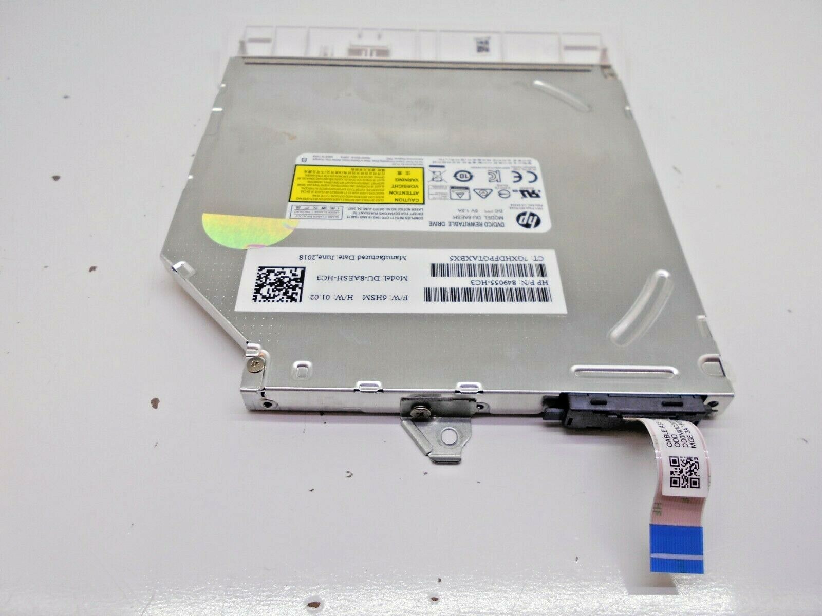 HP 22-c0083w AIO PC 849055-6C3 GUD1N + ODD Cable + 8X DVD-RW + White Bezel – 119