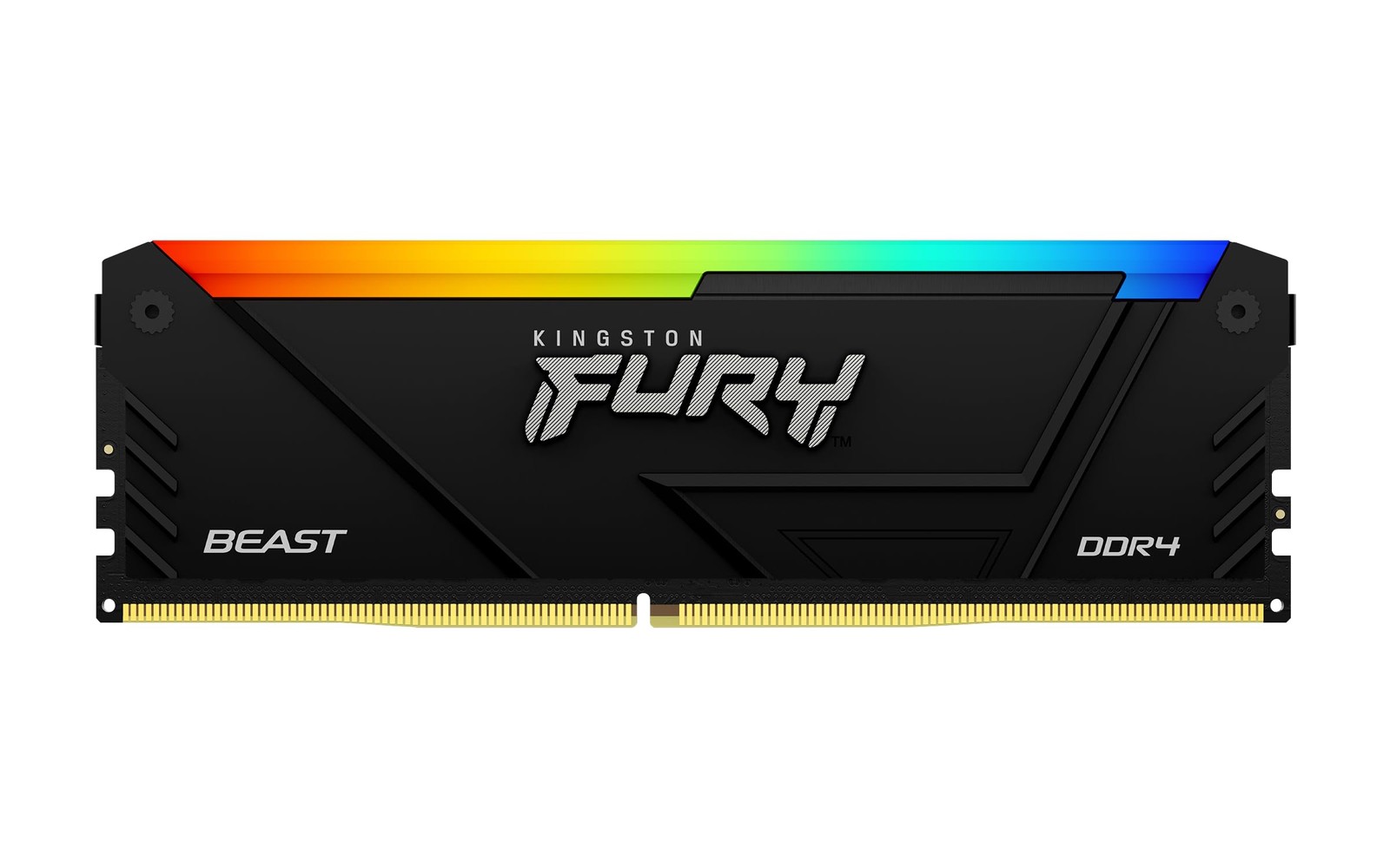 Kingston FURY Beast DDR5 RGB 8GB Memory 4800MTs Intel XMP Ready Black