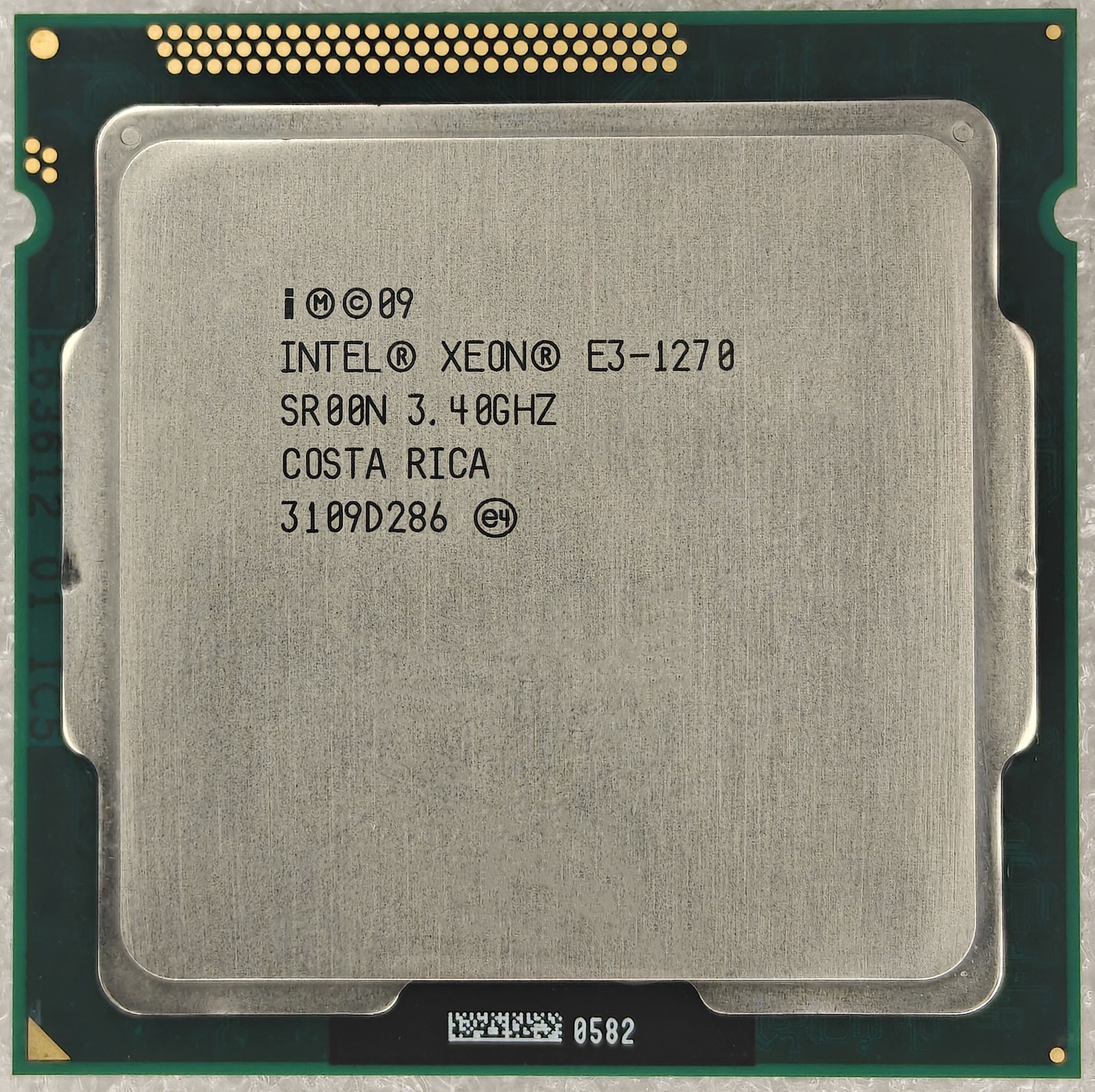 Intel Xeon E3-1270 V1 3.4GHz 4-Core LGA 1155 CPU Processor SR00N