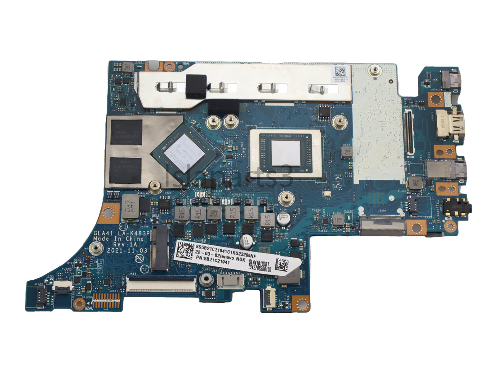 For Lenovo Ideapad 5 Pro-14ACN6 Motherboard R5 R7 16G LA-K483P MX450 5B21C21941