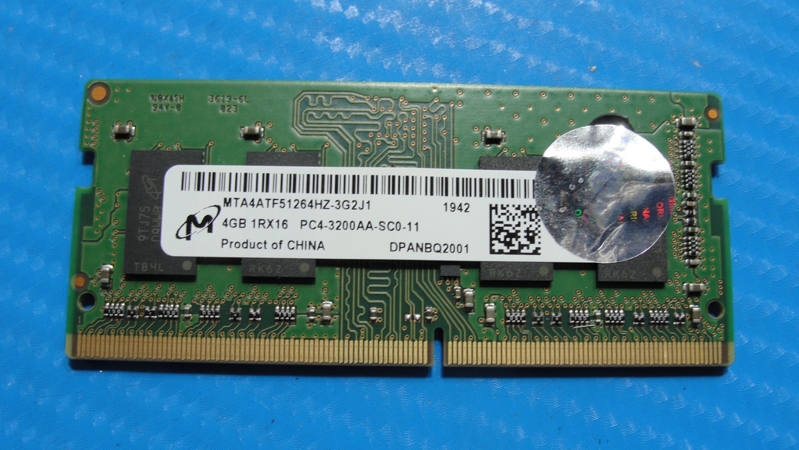 HP 17-ca1055cl Micron 4GB PC4-3200AA Memory RAM SO-DIMM MTA4ATF51264HZ-3G2J1