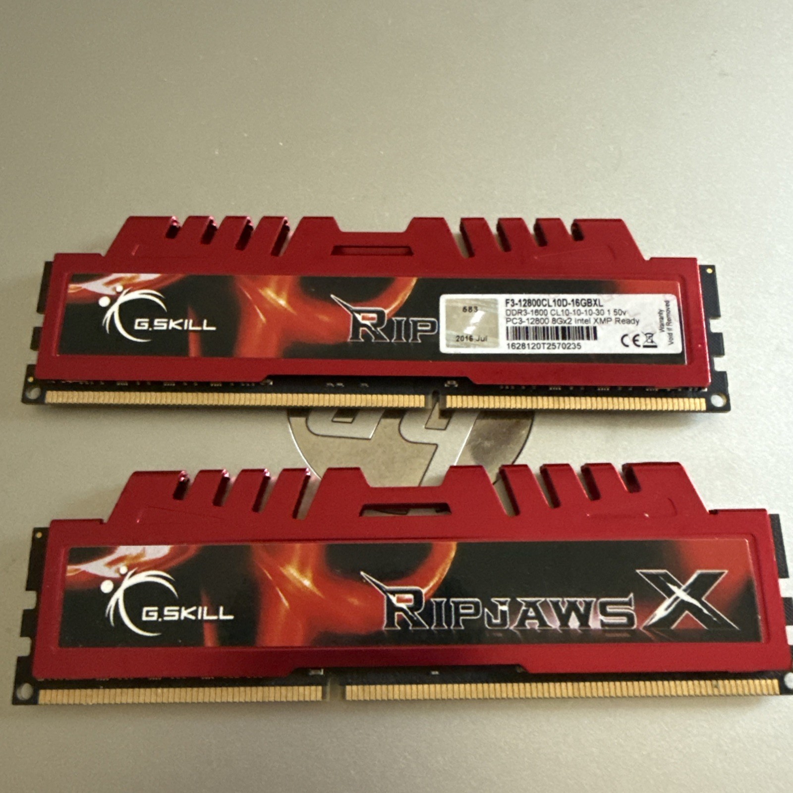 G. SKILL 8GB (2 x 4GB) PC3-12800 (DDR3-1600) Memory (F3-12800CL9D-8GBXL)