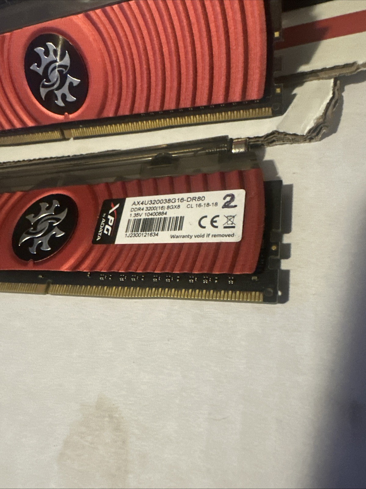 XPG Spectrix D80 16GB (2x8GB) RAM DDR4 3200MHz AXU320038G16-DR80