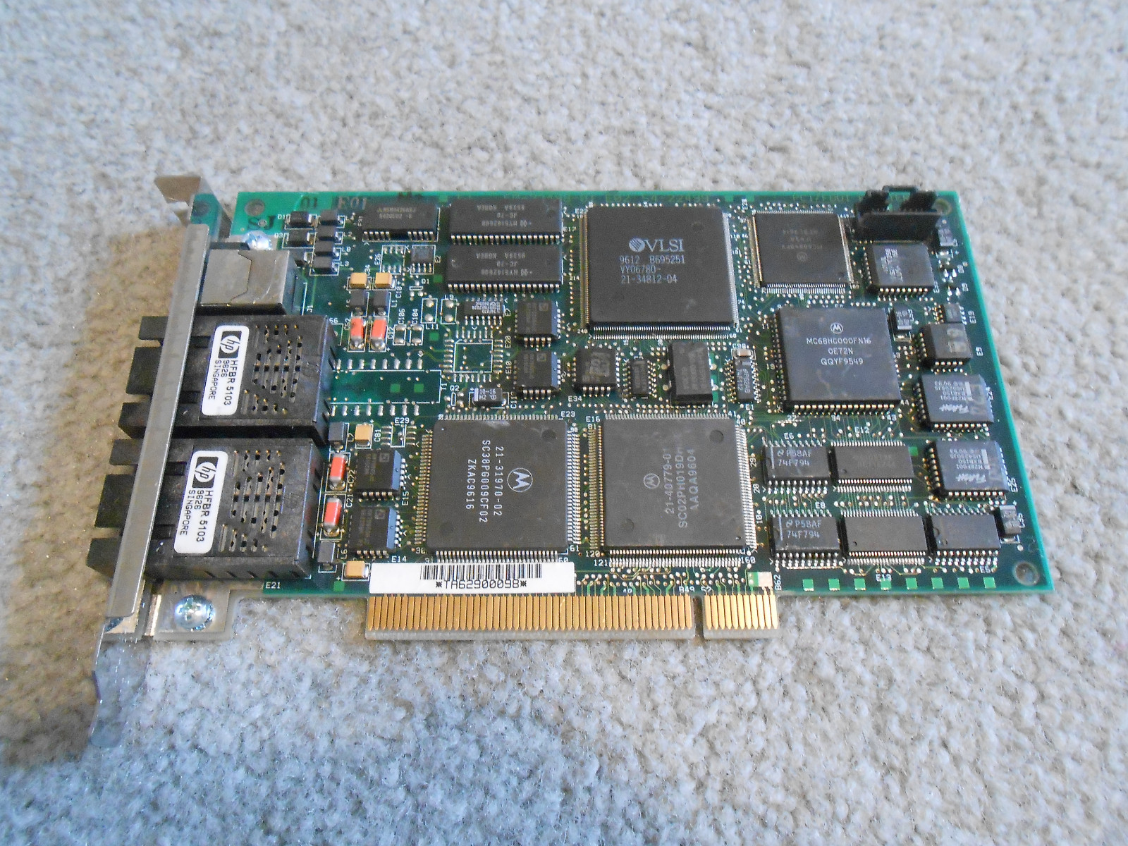 DEFPA-DA FDDI/PCI DUAL ENDED DAS SC ETHERNET CARD (USED)