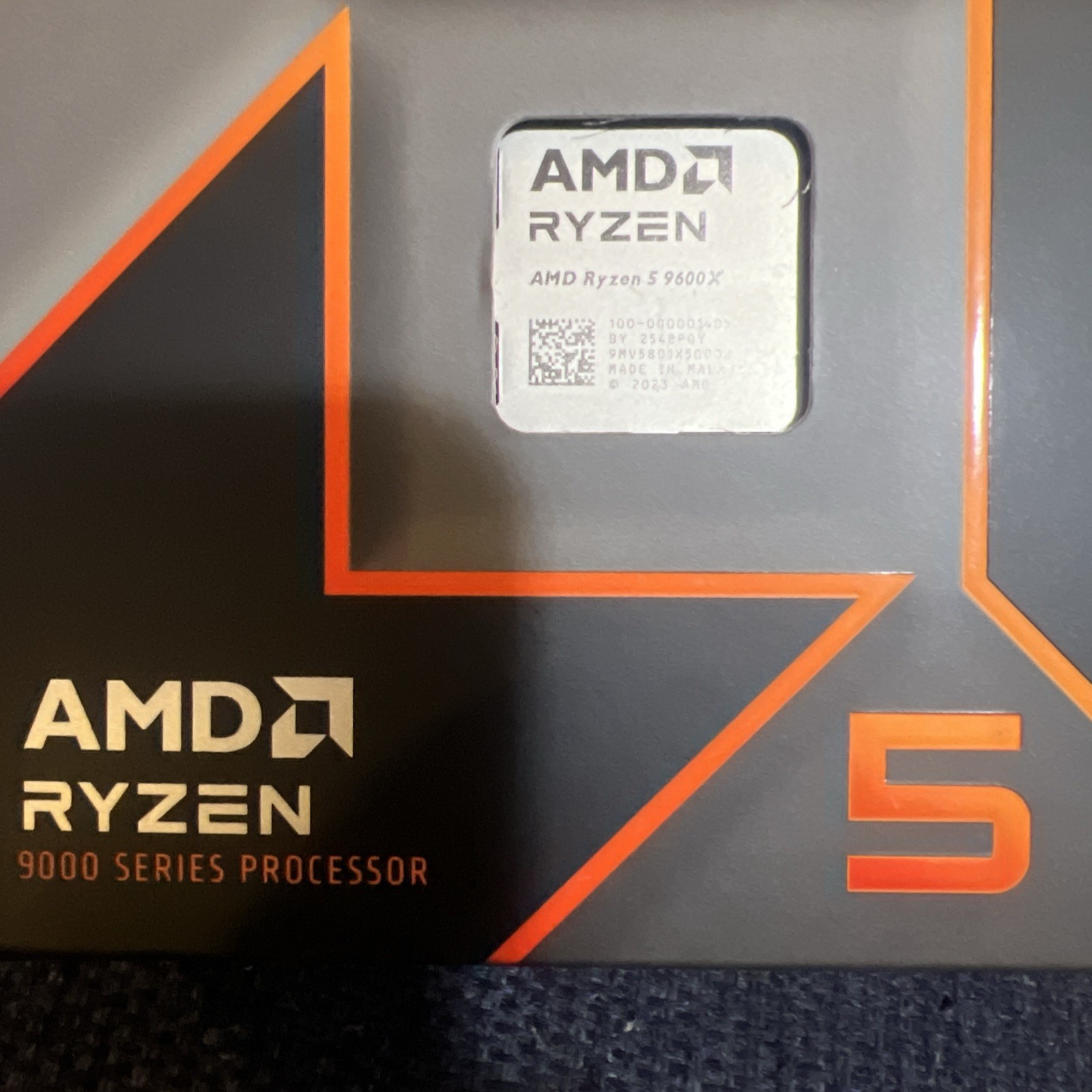 AMD Ryzen 5 9600X 6-Core, 12-Thread Unlocked Desktop Processor NEW SEALED