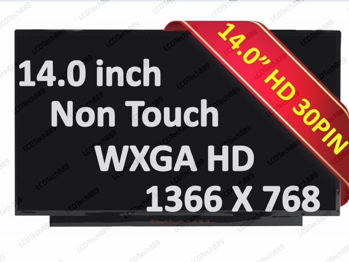 New Display for HP Stream 14-da0030nr 47X77UA LCD LED Screen 14″ HD Panel