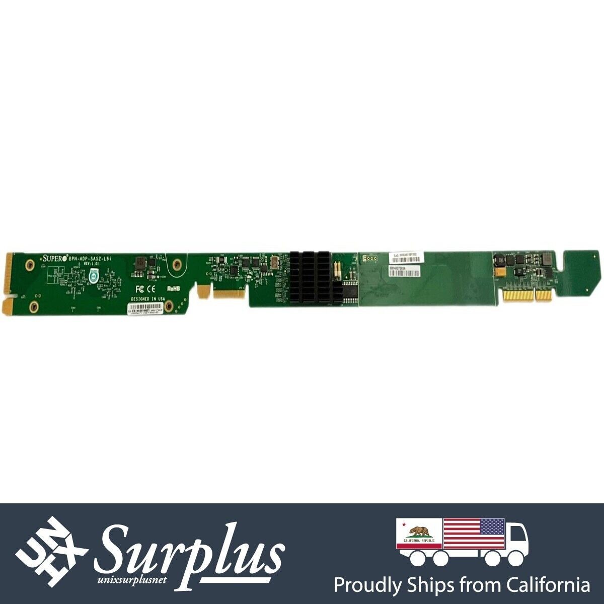 Supermicro Backplane LGA 2011 x8d x9d RAID 0 1 10 Support BPN-ADP-SAS2-L6i