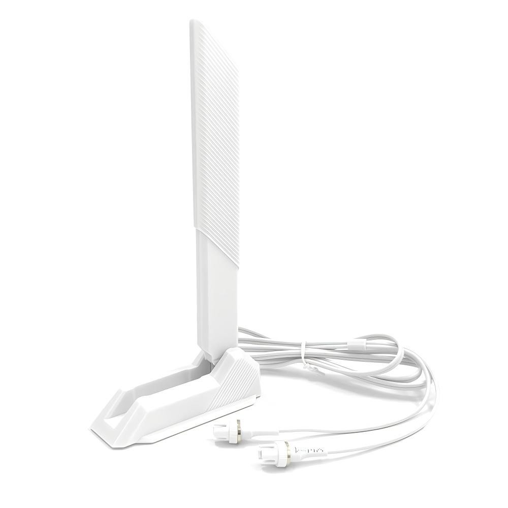 White WiFi 7 Replacement Antenna Cable For Gigabyte B850 AORUS ELITE WIFI7 ICE