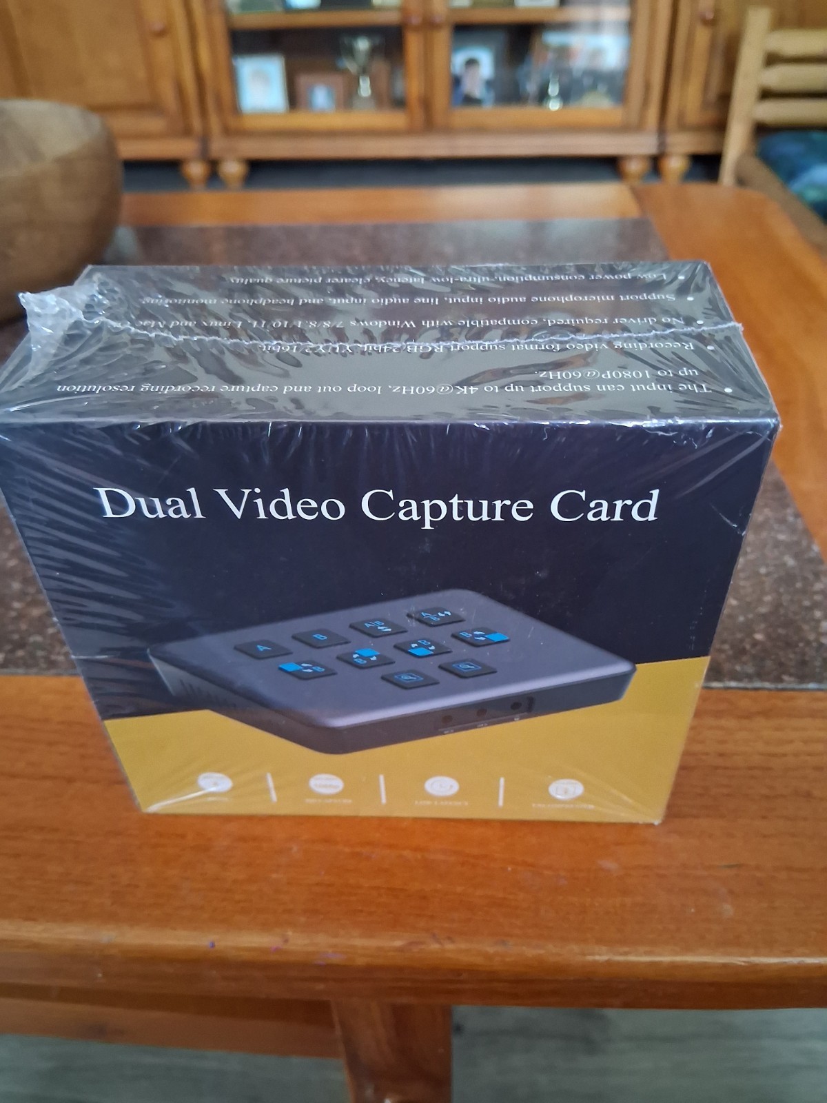 Dual Video Capture Card HDMI Live Stream Switcher, 4K 60HZ USB-C HDMI to USB 3.0