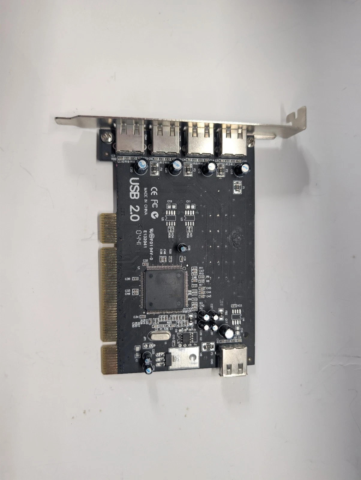PCI USB 2.0 Expansion Card 5-Port Adapter Desktop PC VIA/Generic