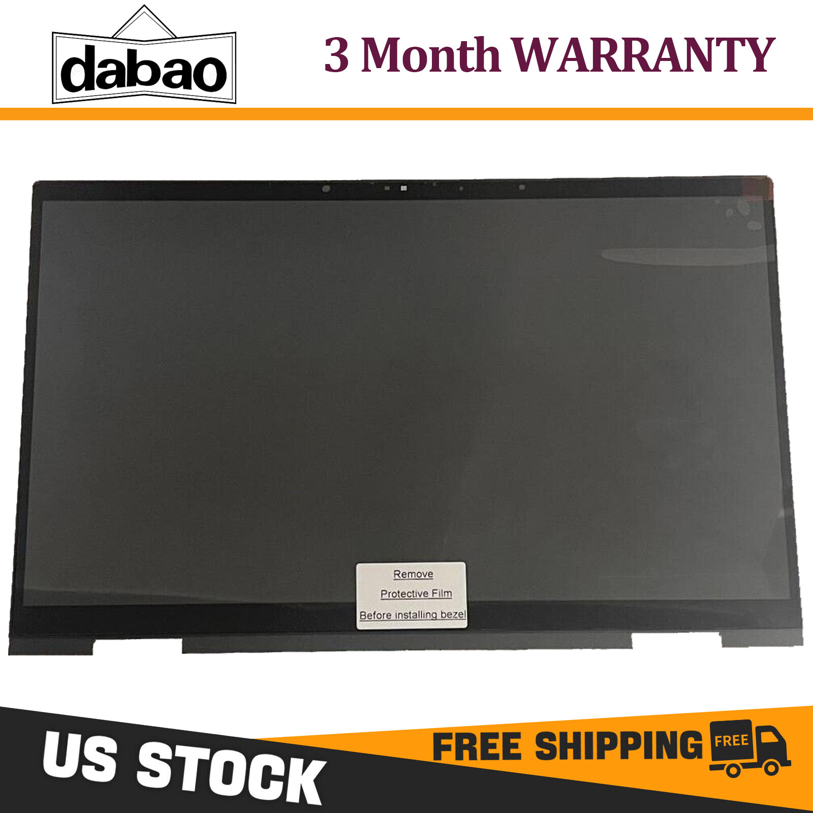LCD FHD Screen Display Assembly Replacement N09665-001 For HP Envy x360 15-ey