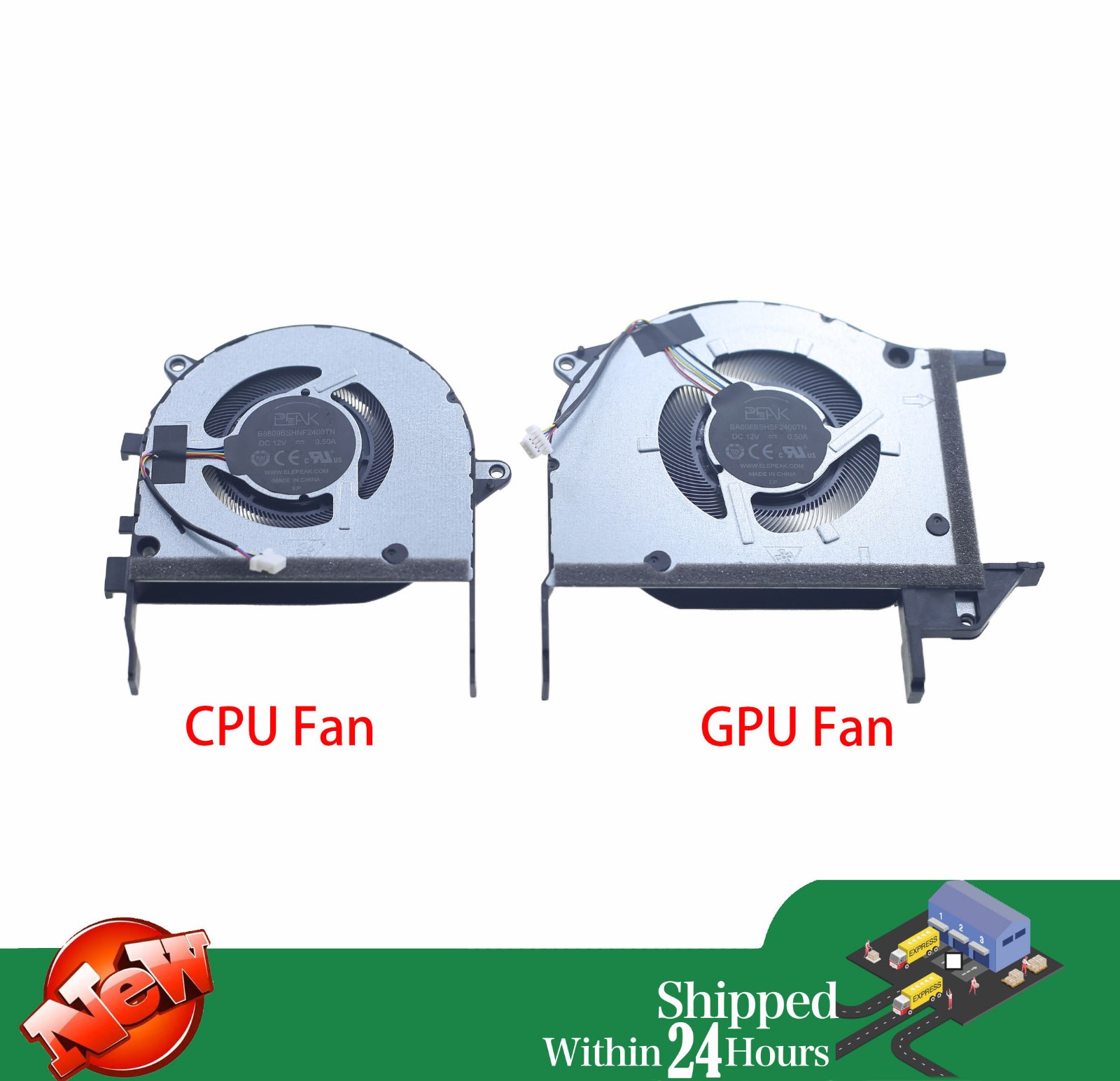 Laptop CPU GPU Cooling Fan For ASUS Vivobook Pro 15 OLED N6506M Q533MJ