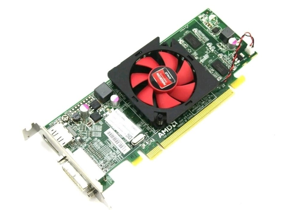 AMD Radeon GPU PCIe Video Card DisplayPort – Low Profile SFF