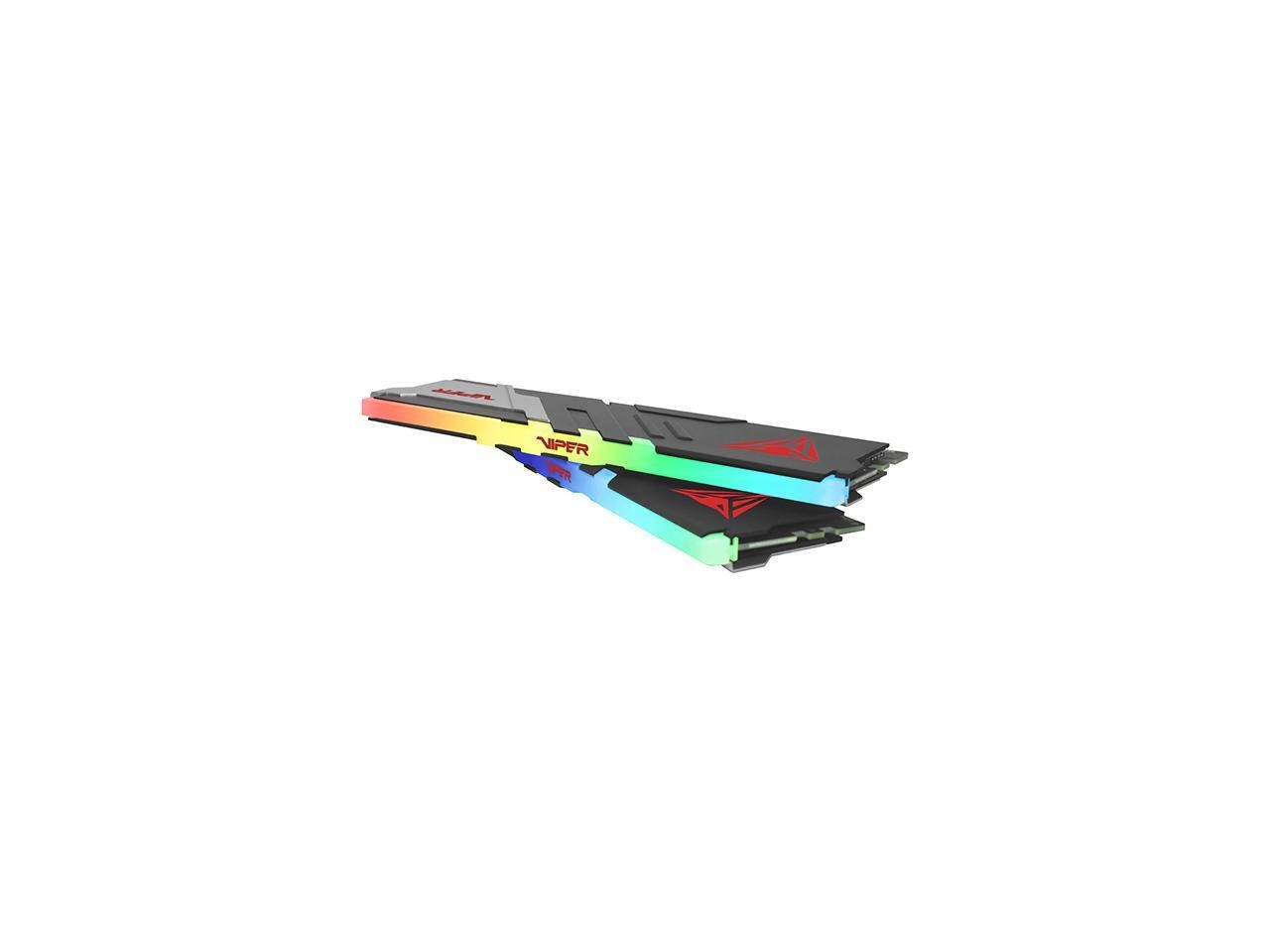 Patriot Viper Venom RGB 32GB (2 x 16GB) 288-Pin PC RAM DDR5 6400 (PC5 51200)