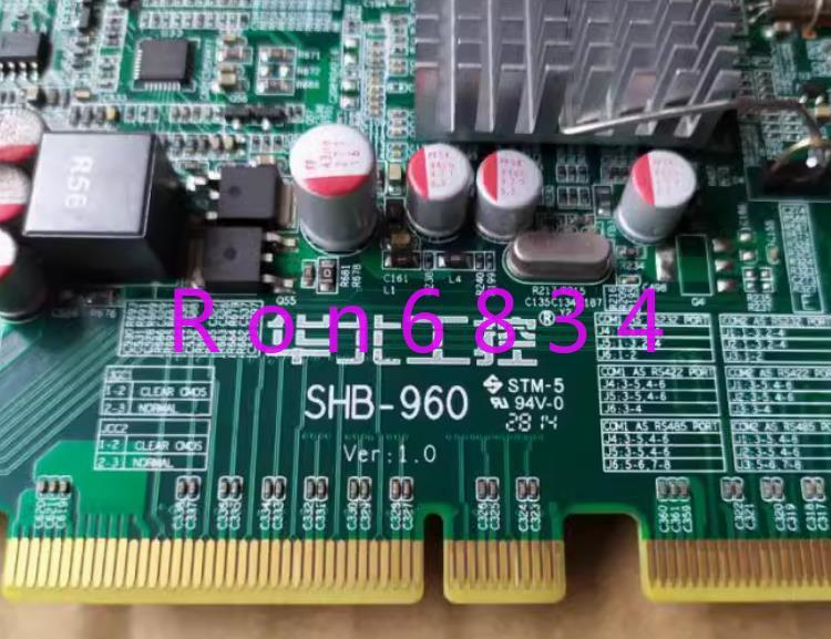 1pc used North China Industrial Control SHB-960 Ver:1.0 mainboard