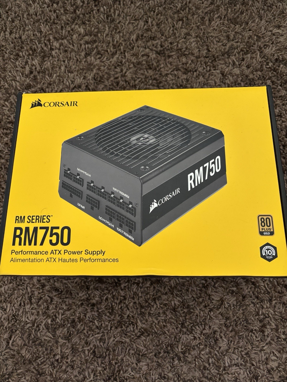 Corsair Rm750 Watt Atx Fully Modular Power Supply