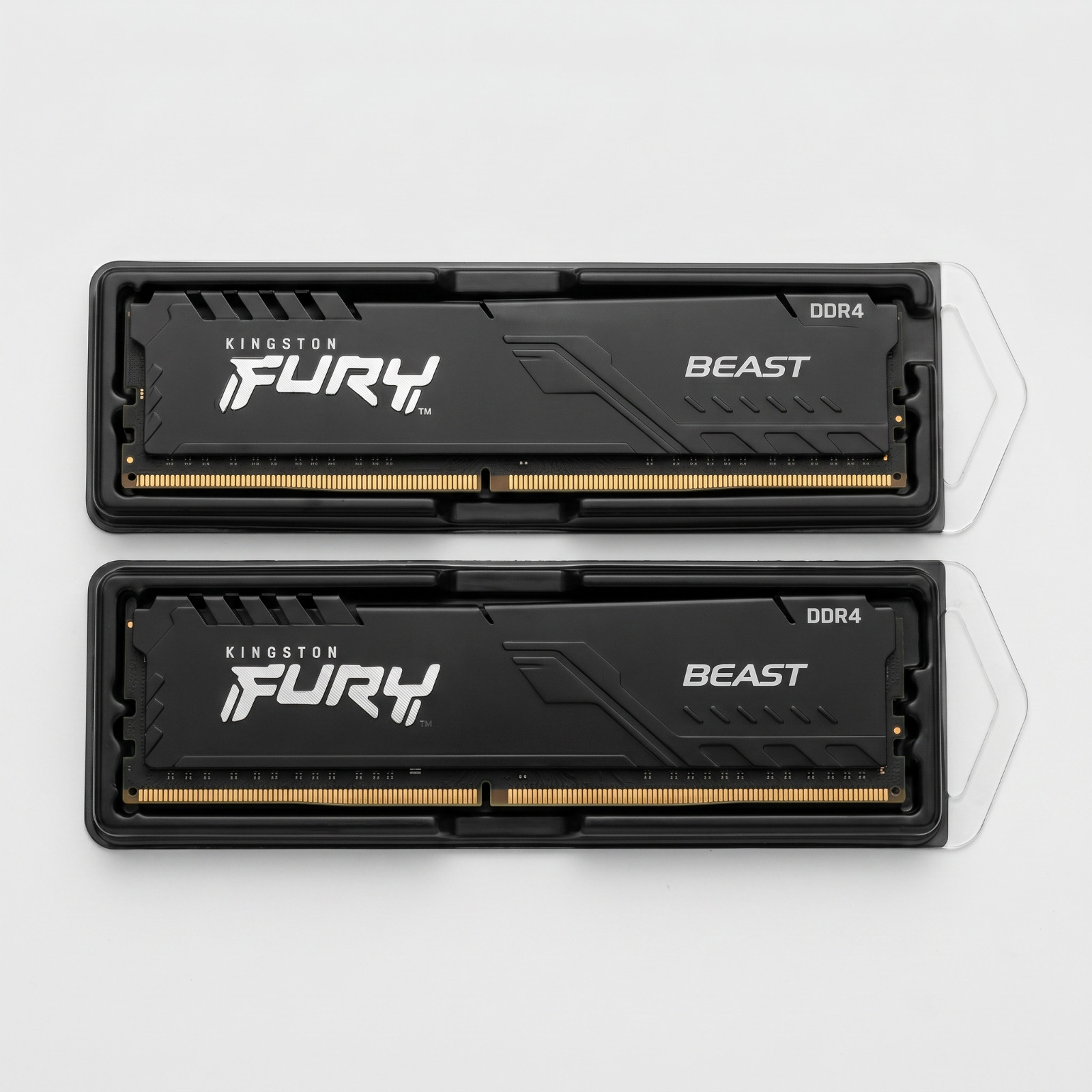 Kingston FURY Beast 16GB 2x8GB DDR4 3600MHz CL17 Desktop RAM KF436C17BBK2/16