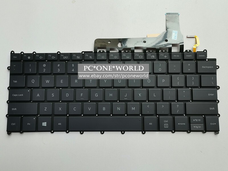New for Samsung Galaxy Book S NP767XCM NP767XCM-K02US NP767XCM-K01US US Keyboard