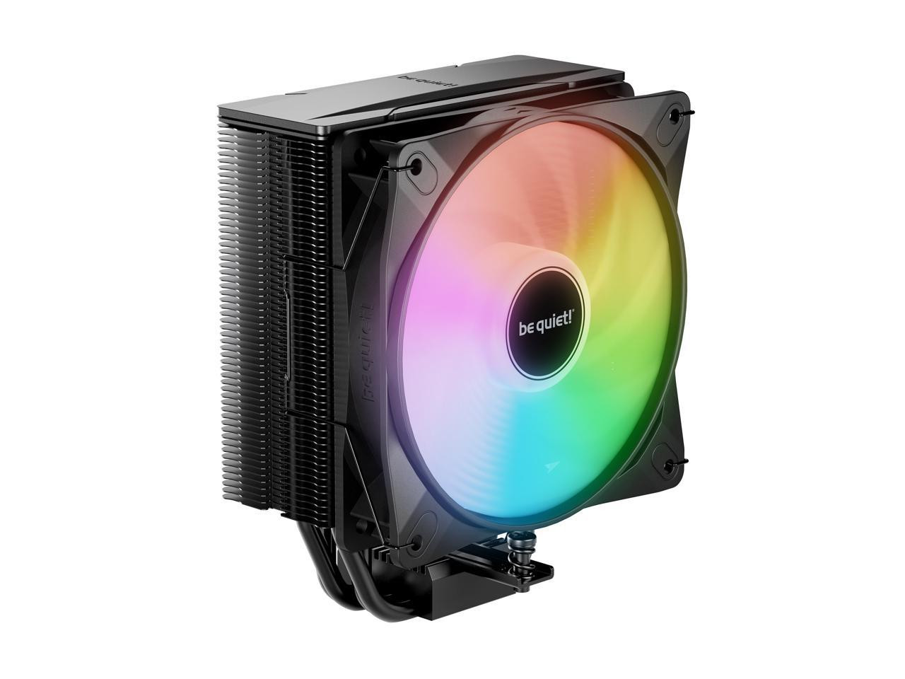 be quiet! Pure Rock 3 LX 120mm Rifle CPU Cooler LED RGB Socket compatibility Int