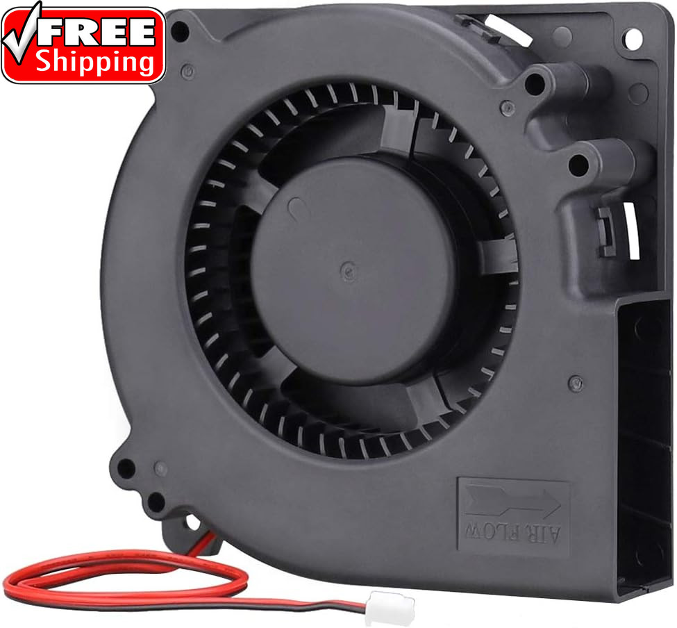 120Mm X 32Mm 12V High Airflow DC Brushless Blower Fan for Radiator, Desktops, Ga