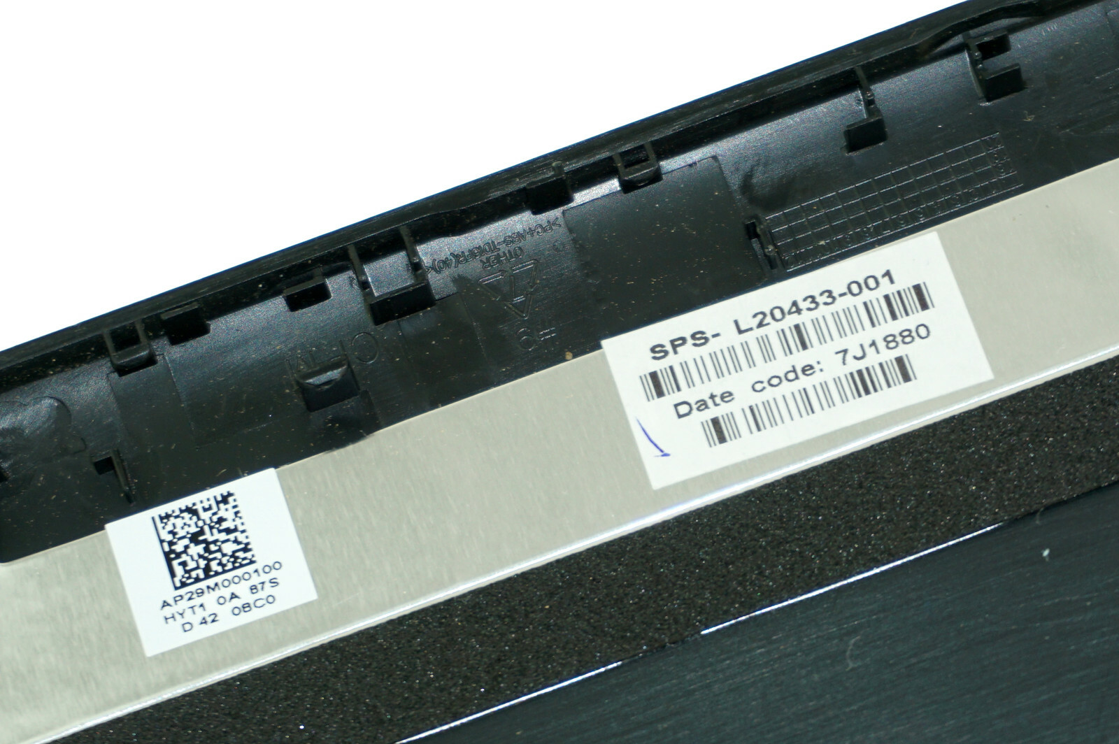 L20433-001 AP29M000100 OEM HP BACK COVER 15-DB 15-DB0066WM (GRADE B) (FE34)