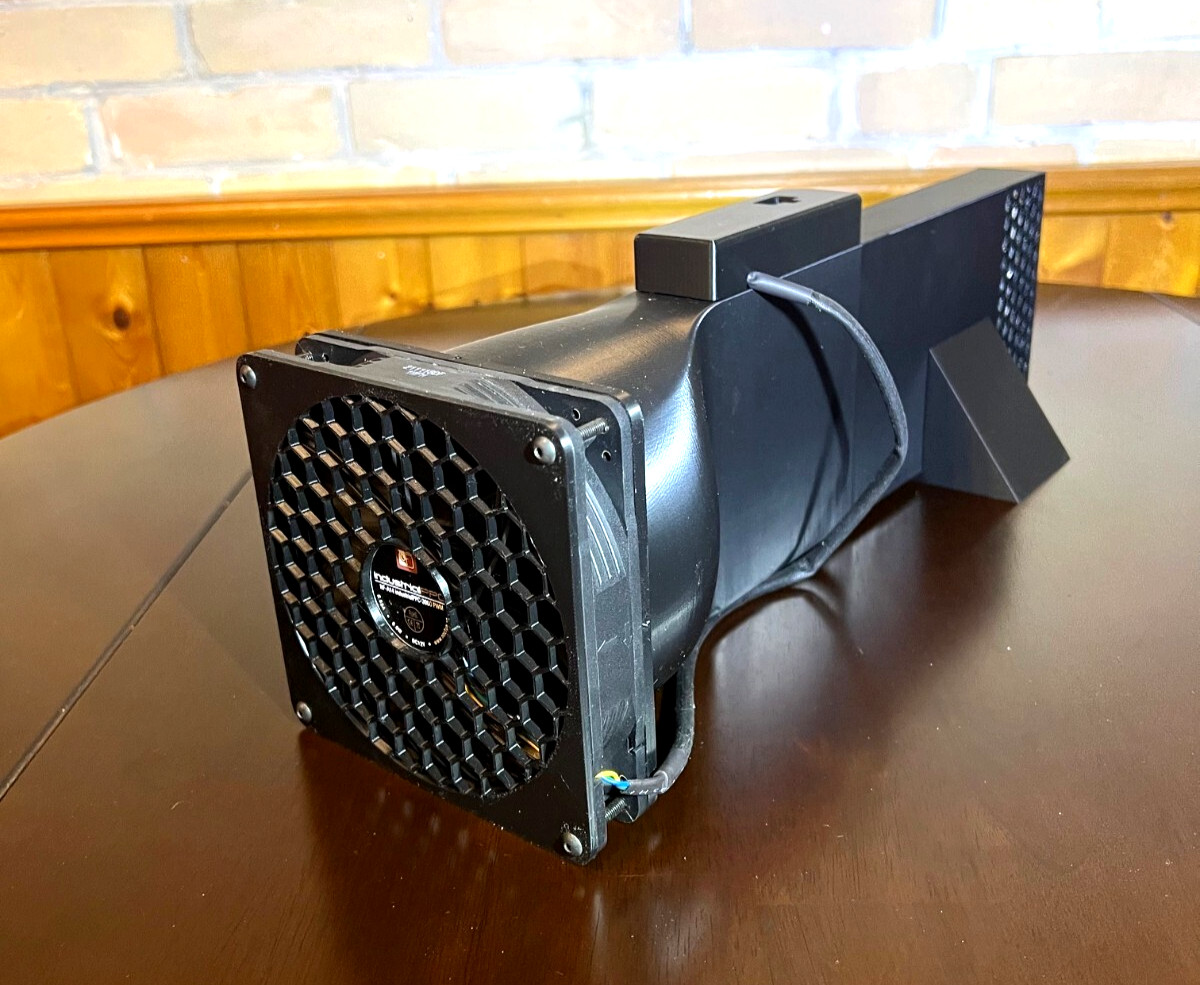 AMD BC-250 Cooler Case 140mm Fan Enclosure – BC250 Made from Heat Resistant ABS