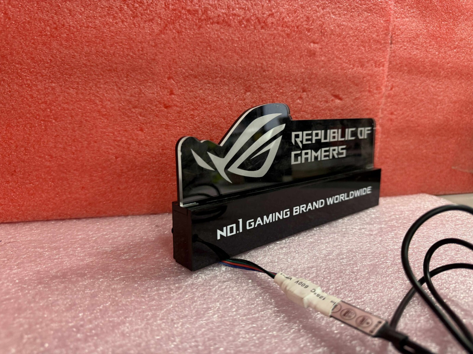 ASUS ROG LED STAND EMBLEM LOGO MULTICOLOR USB 2.0